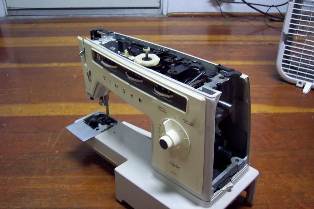 how to thread a singer stylist 534 sewing machine